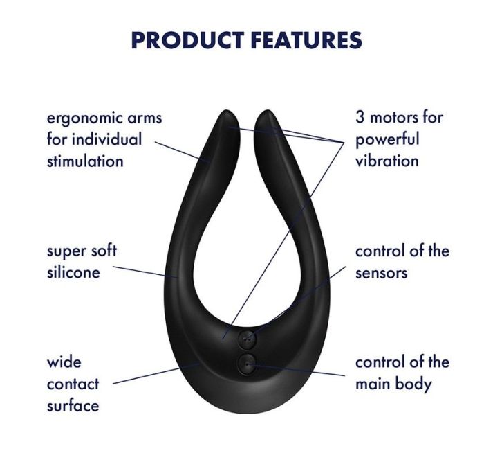 Вібратор для пар Satisfyer Endless Joy