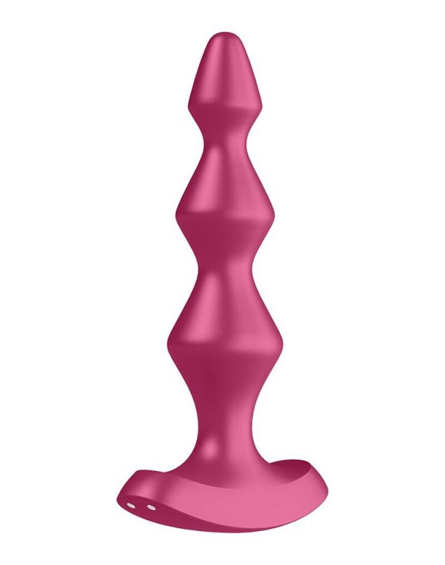 Анальний стимулятор-намистини з двома моторами Satisfyer Lolli-Plug 1