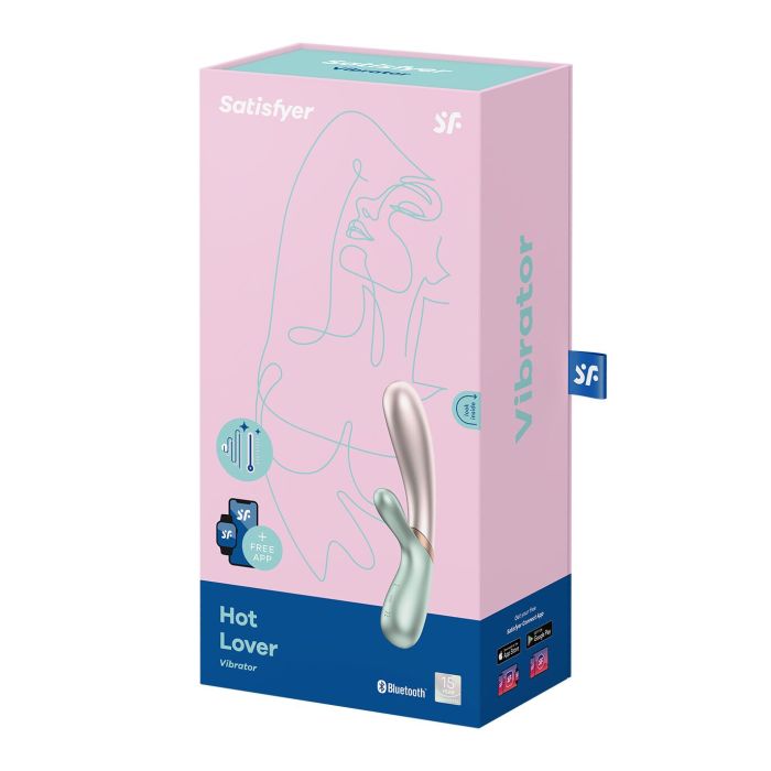 Смарт вібратор-кролик із підігрівом Satisfyer Hot Lover