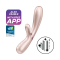 Смарт вібратор-кролик із підігрівом Satisfyer Hot Lover