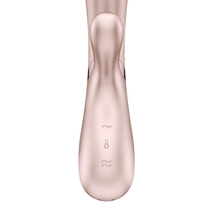 Смарт вібратор-кролик із підігрівом Satisfyer Hot Lover
