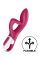 Вібратор-кролик із потрійним відростком Satisfyer Embrace me