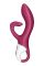 Вібратор-кролик із потрійним відростком Satisfyer Embrace me