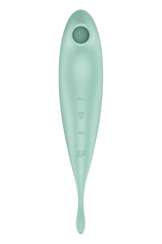 Смарт-вібратор для клітора з вакуумною стимуляцією Satisfyer Twirling Pro+