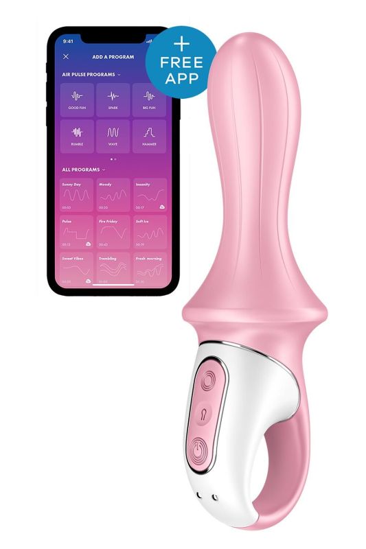 Анальний смарт-вібратор Satisfyer Air Pump Booty 5+