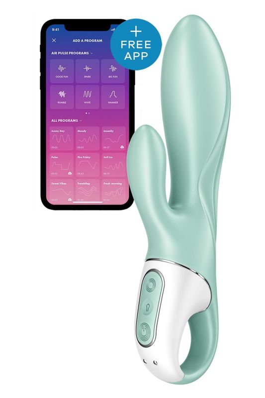 Смарт вібратор-кролик Satisfyer Air Pump Bunny 5+