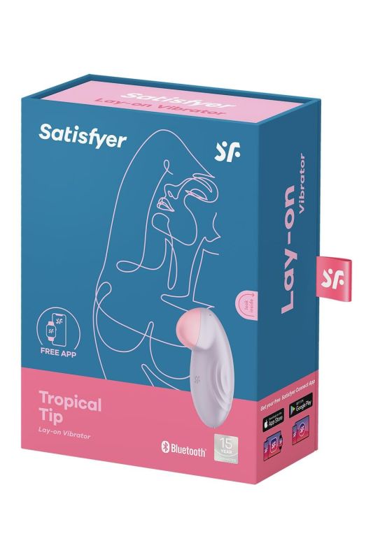 Смарт-вібратор для клітора Satisfyer Tropical Tip