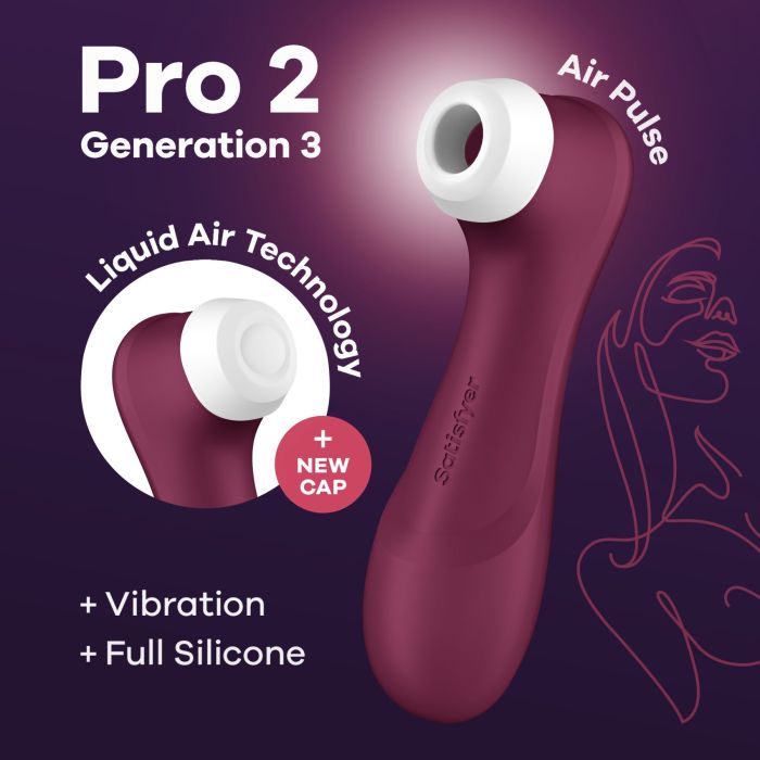 Вакуумний кліторальний стимулятор Satisfyer Pro 2 Generation 3