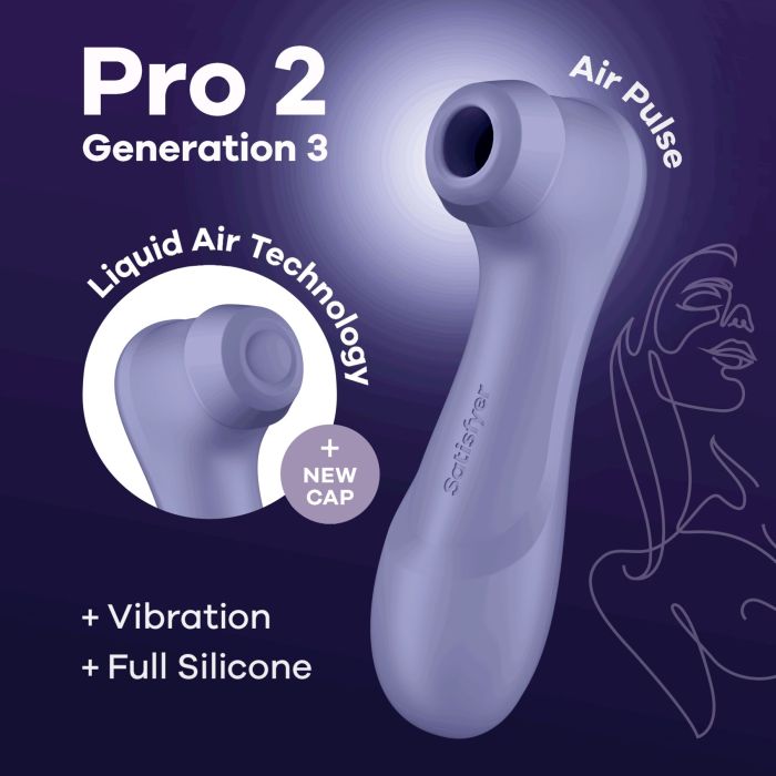 Вакуумний кліторальний стимулятор Satisfyer Pro 2 Generation 3