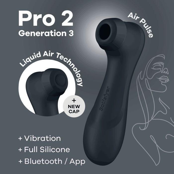 Вакуумний кліторальний стимулятор Satisfyer Pro 2 Generation 3 + Connect App