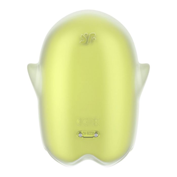 Вакуумний кліторальний стимулятор з вібрацією Satisfyer Glowing Ghost