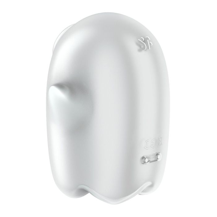 Вакуумний кліторальний стимулятор з вібрацією Satisfyer Glowing Ghost