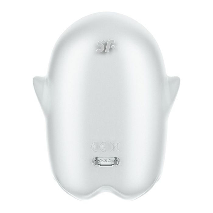Вакуумний кліторальний стимулятор з вібрацією Satisfyer Glowing Ghost