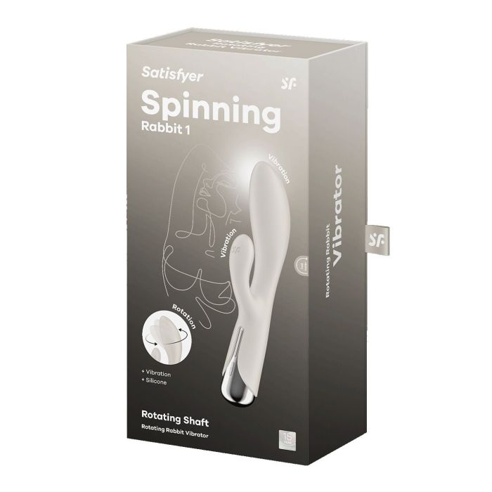 Вібратор-кролик з ротацією Satisfyer Spinning Rabbit 1