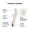 Вібратор-кролик з ротацією Satisfyer Spinning Rabbit 1