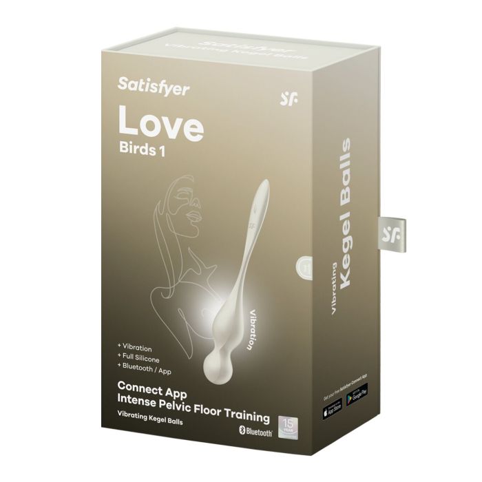 Вагінальні смарт-кульки з вібрацією Satisfyer Love Birds 1