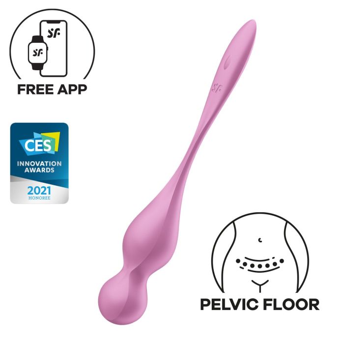 Вагінальні смарт-кульки з вібрацією Satisfyer Love Birds 1