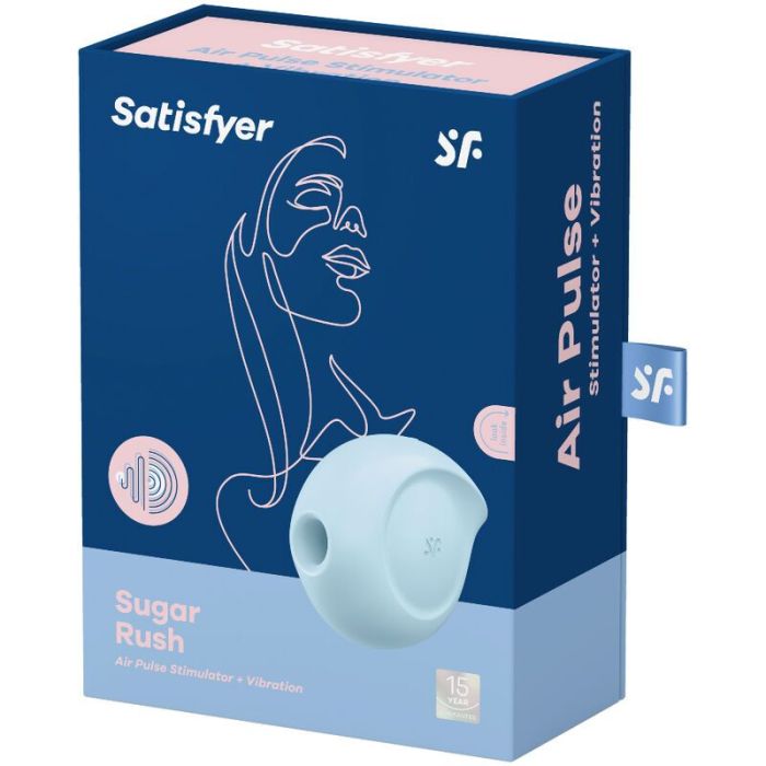Вакуумний кліторальний стимулятор із вібрацією Satisfyer Sugar Rush