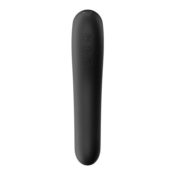 Вакуумний стимулятор із вібрацією Satisfyer Dual Kiss