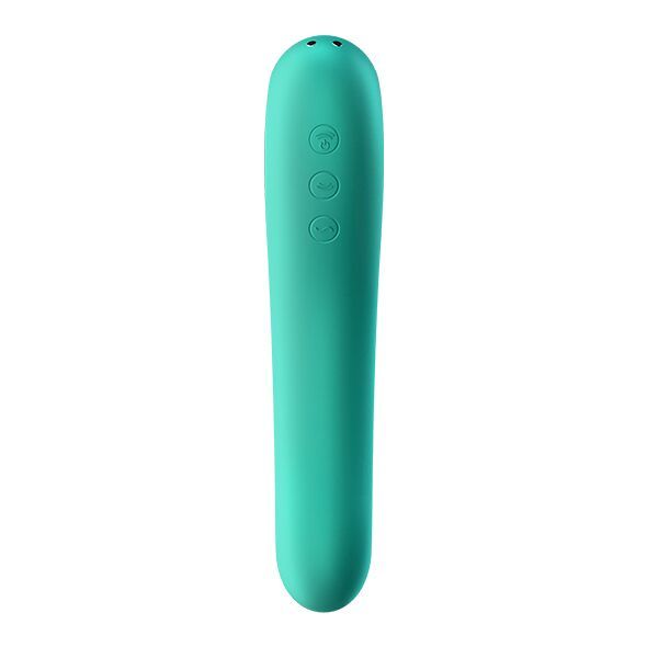 Вакуумний стимулятор із вібрацією Satisfyer Dual Kiss