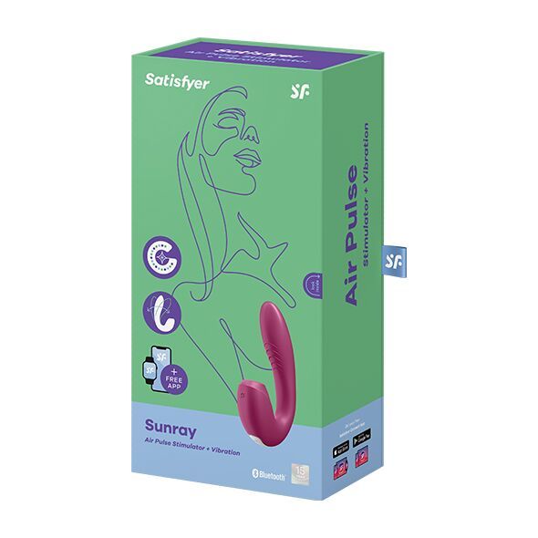 Вакуумний смарт вібратор Satisfyer Sunray