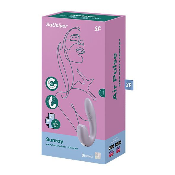 Вакуумний смарт вібратор Satisfyer Sunray