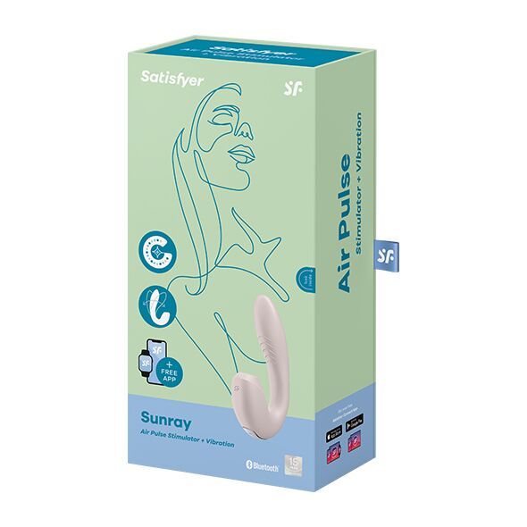 Вакуумний смарт вібратор Satisfyer Sunray