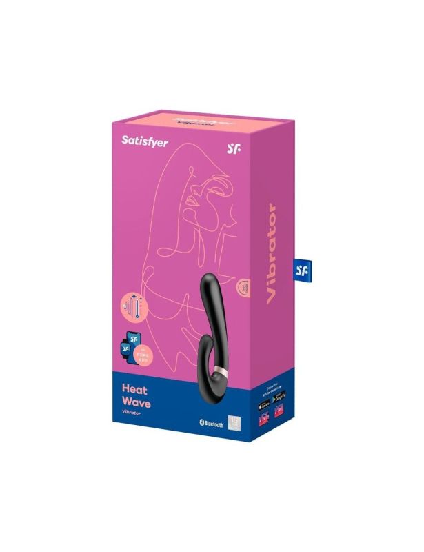 Смарт вібратор-кролик із підігрівом Satisfyer Heat Wave