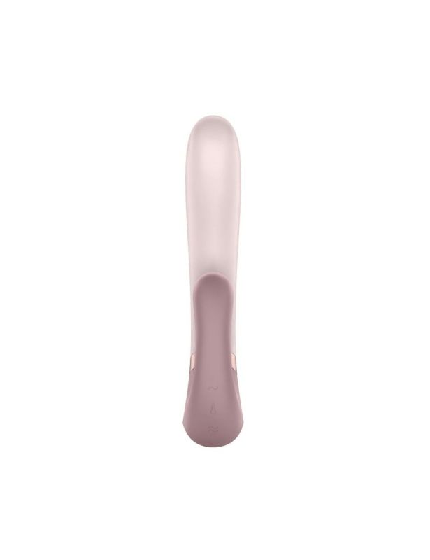Смарт вібратор-кролик із підігрівом Satisfyer Heat Wave